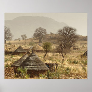 Nuba Mountains, byn Nugera Poster
