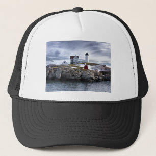 "Nubble" Cape Nedcock fyr York, Maine Truckerkeps