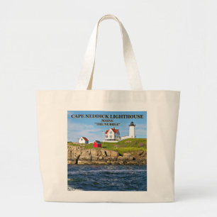 Nubble Light, Cape Neddick Maine Jumbo Tygkasse