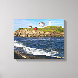 Nubble Light, Cape Neddick Maine Kanvastryck