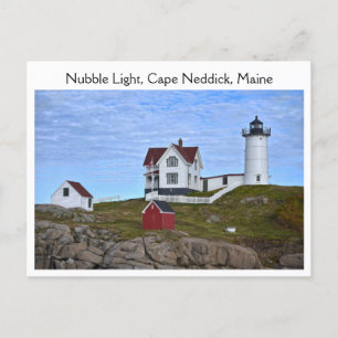 Nubble Light, Cape Neddick, Maine Vykort