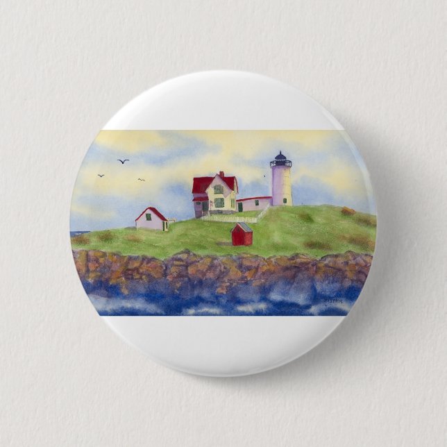 Nubble Light House York Maine Knapp (Framsida)