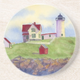 Nubble Light House York Maine Underlägg