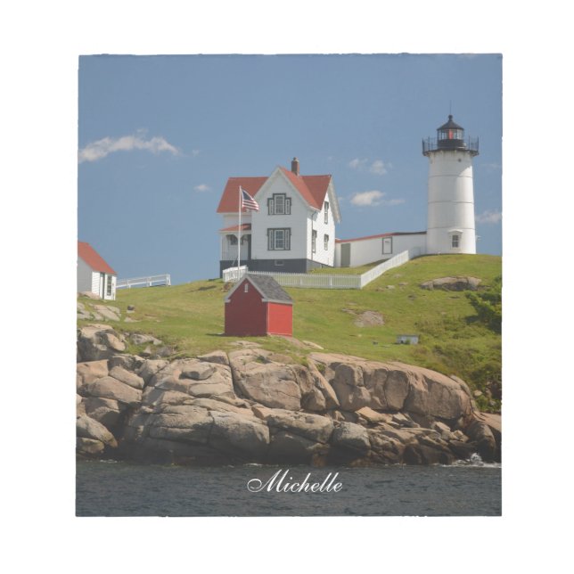 Nubble Lighthouse Anteckningsblock (Framsida)