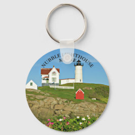 Nubble Lighthouse, Cape Neddick Maine Nyckelring