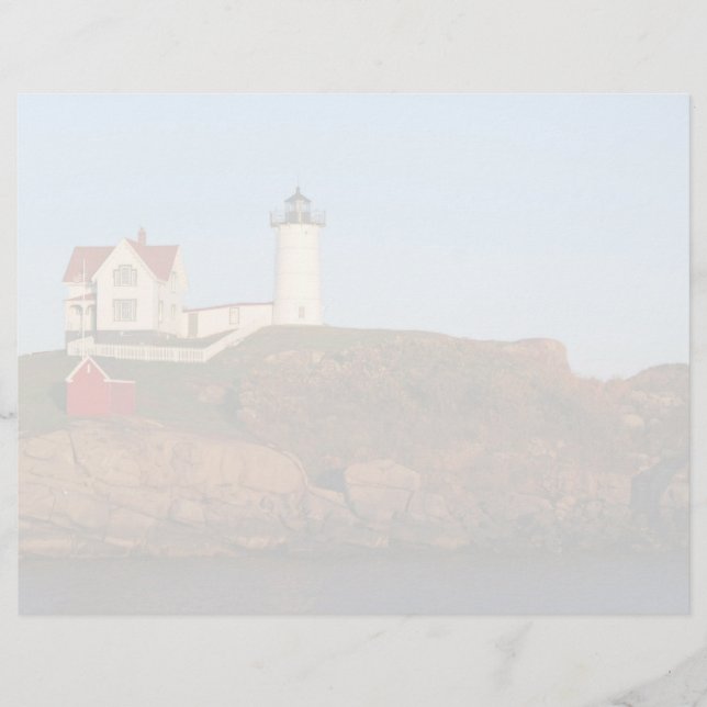 Nubble Lighthouse Letterhead (Framsida)