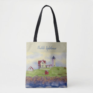 Nubble Lighthouse Maine, Cape Neddick, York Maine Tygkasse