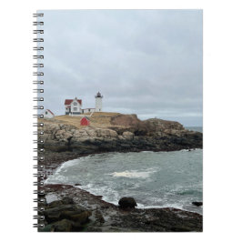 Nubble Lighthouse Photo Anteckningsbok