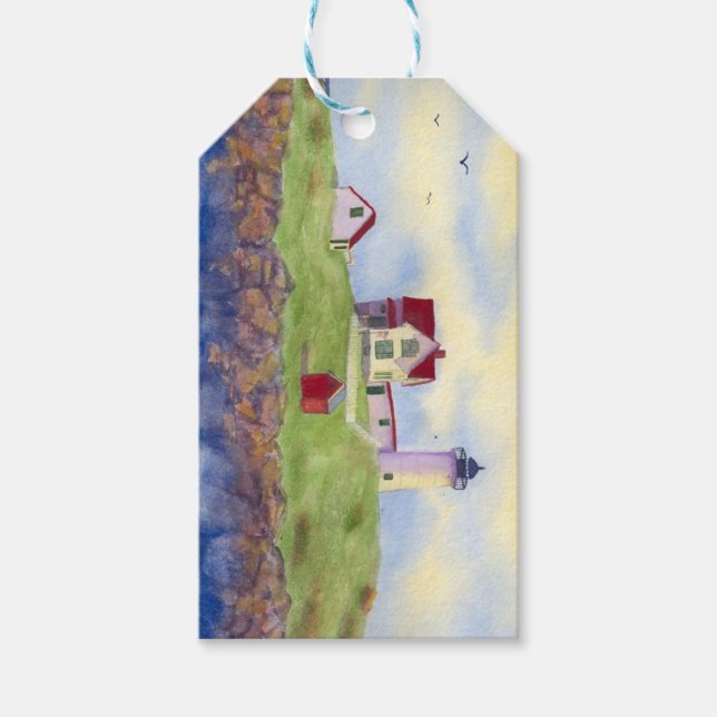 Nubble Lighthouse presentetikett (Framsidan)