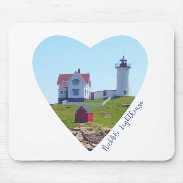 Nubble Lighthouse, York Maine Musmatta (Framsidan)