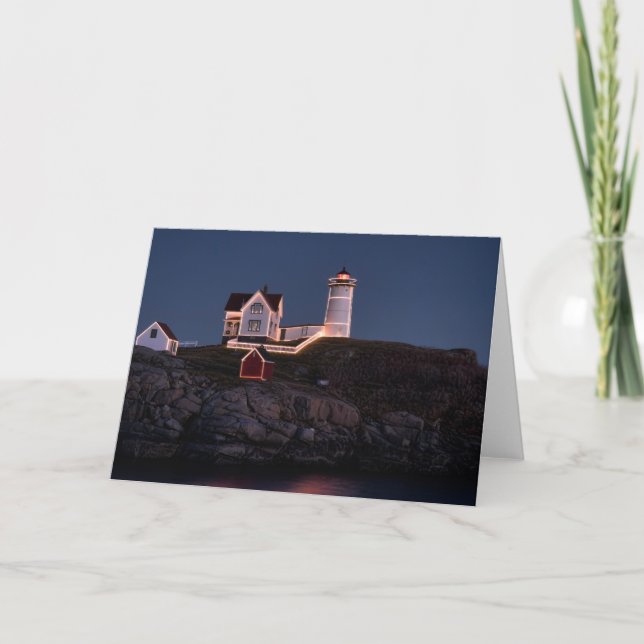 Nubble på julkortet helgkort (Framsida)