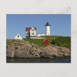 Nubbles Lighthouse- New England Vykort