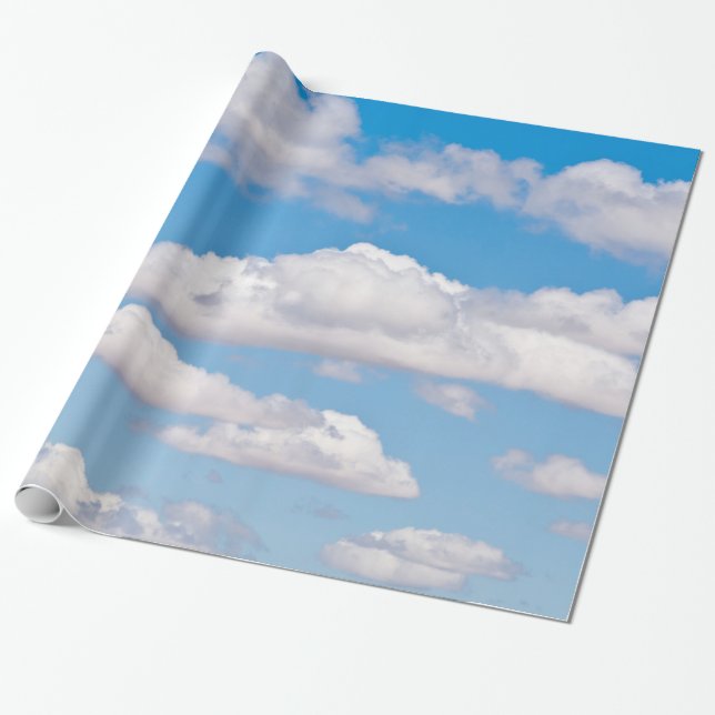 Nubes en cielo azul presentpapper (Utrullad)