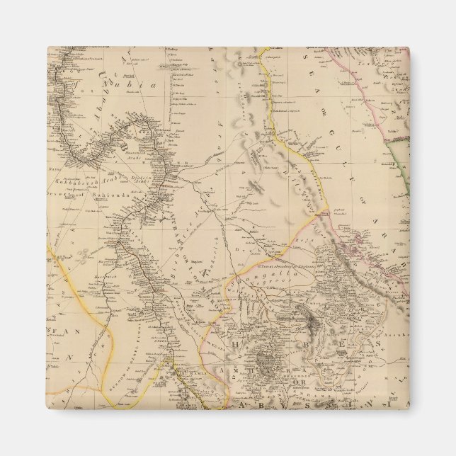 Nubia, Abyssinia 2 Magnet (Framsidan)