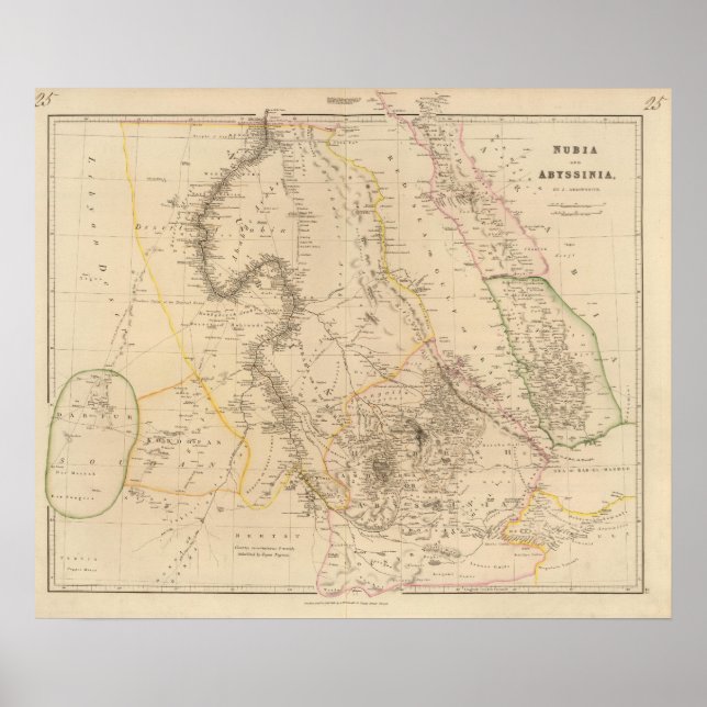 Nubia, Abyssinia 2 Poster (Framsidan)