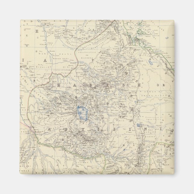 Nubia, Abyssinia Magnet (Framsidan)