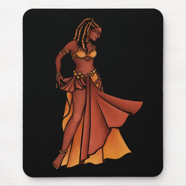 Nubian Belly Dancer Goddess Musmatta (Framsidan)
