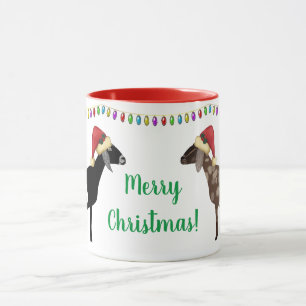 Nubian Dairy Goat jul Mugg