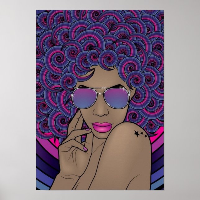 Nubian Diva Poster (Framsidan)