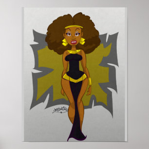 Nubian drottning poster