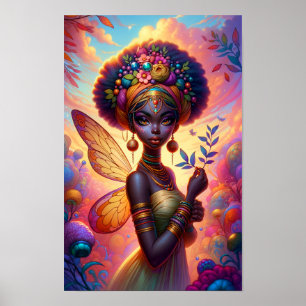 Nubian Fairy Poster