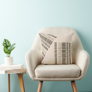 Nubian Geometric Kuba Trasa Prints Kudde