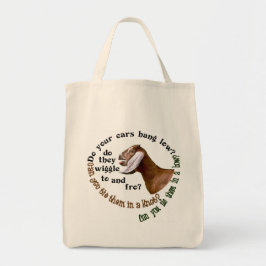 NUBIAN-GETEN - GÖR DIN ÖRONHÄNGNING LOW? JUMBO TYGKASSE