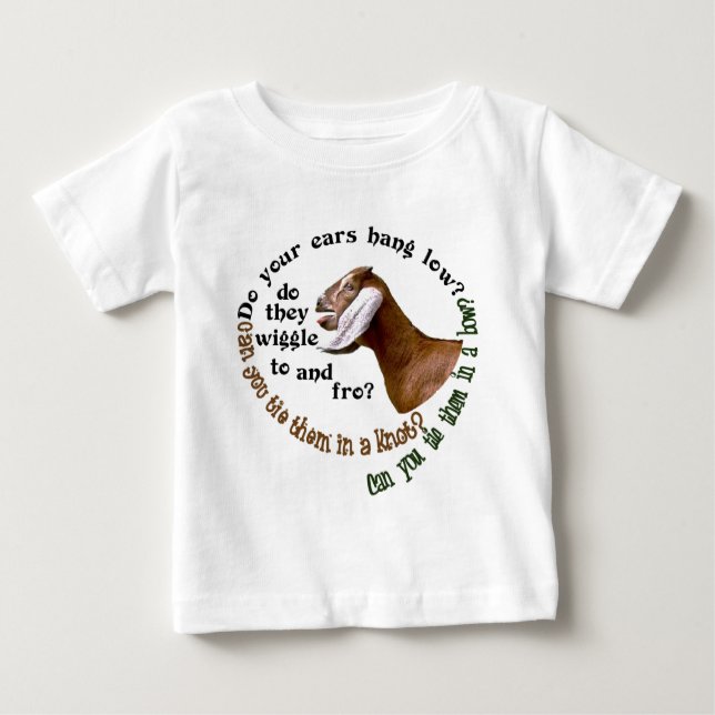 NUBIAN-GETEN - GÖR DIN ÖRONHÄNGNING LOW? TEE SHIRT (Framsida)