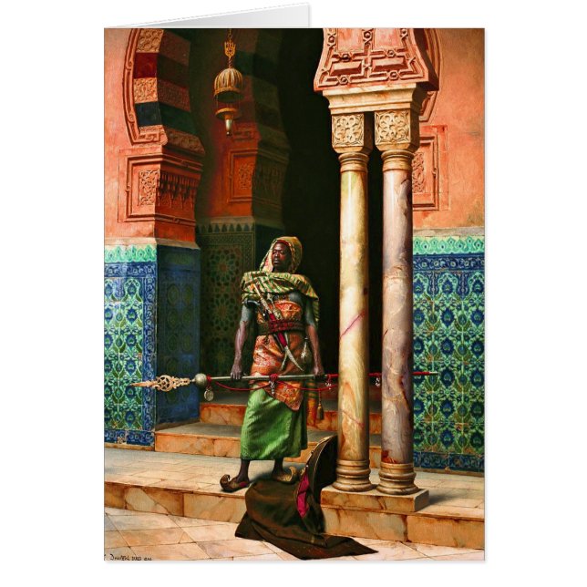 Nubian Guard av Deutsch OBS Kort (Framsidan)