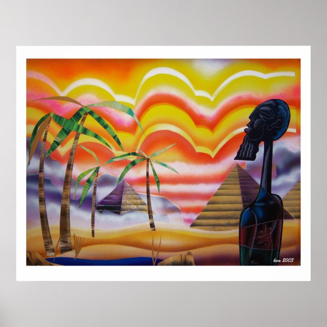 Nubian Horizon Poster (Framsidan)