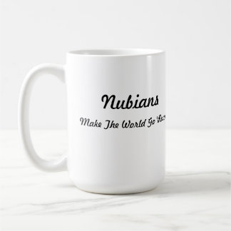 Nubian huvud i hjärta kaffemugg