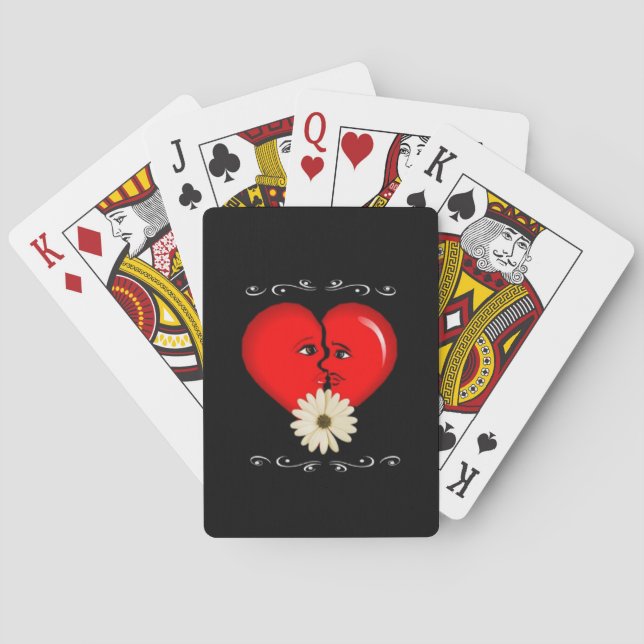Nubian kärlek casinokort (Baksidan)