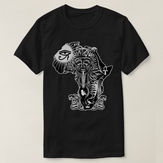 Nubian Pharaoh T Shirt (Design framsida)