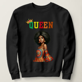 Nubian Queen: Beauty Women's sweatshirt T Shirt