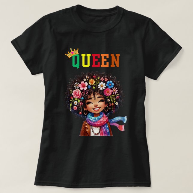 Nubian Queen: Breezy Women's T-Shirt (Design framsida)