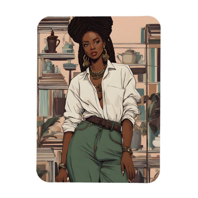 Nubian Swag 5 Magnet (Vertikal)