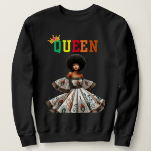 Nubiansk drottning: Flyness Women's sweatshirt T Shirt