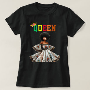 Nubiansk drottning: Flyness Women's T-Shirt