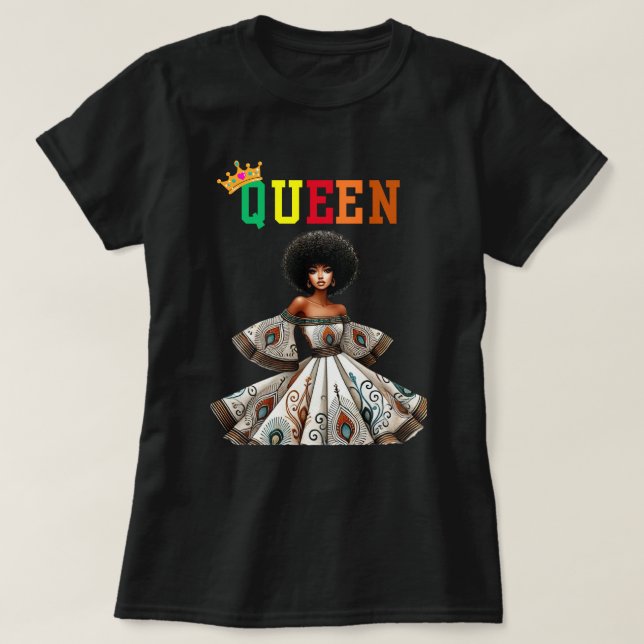 Nubiansk drottning: Flyness Women's T-Shirt (Design framsida)