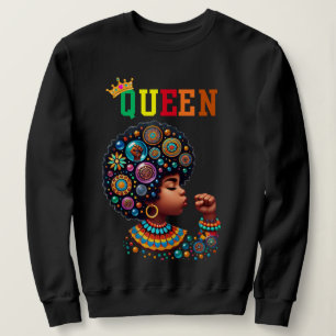 Nubiansk drottning: Vassa kvinnotröjor T Shirt
