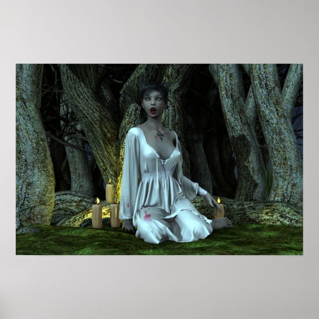 Nubile Vampire Poster (Framsidan)