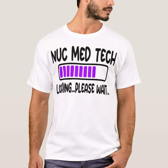 Nuc Med Tech Student Nuclear Medicine T Shirt (Framsida)