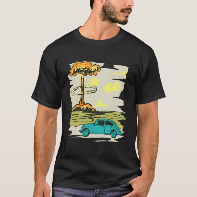 Nuclear Bomb Nuclear Mushroom Fission Physicists G T Shirt (Framsida)