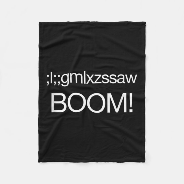 Nuclear Bomb Us Strategic Command, note Kid Fleecefilt (Framsidan)