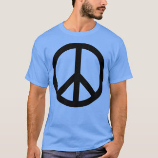 Nuclear Disarmament Peace Symbol T Shirt