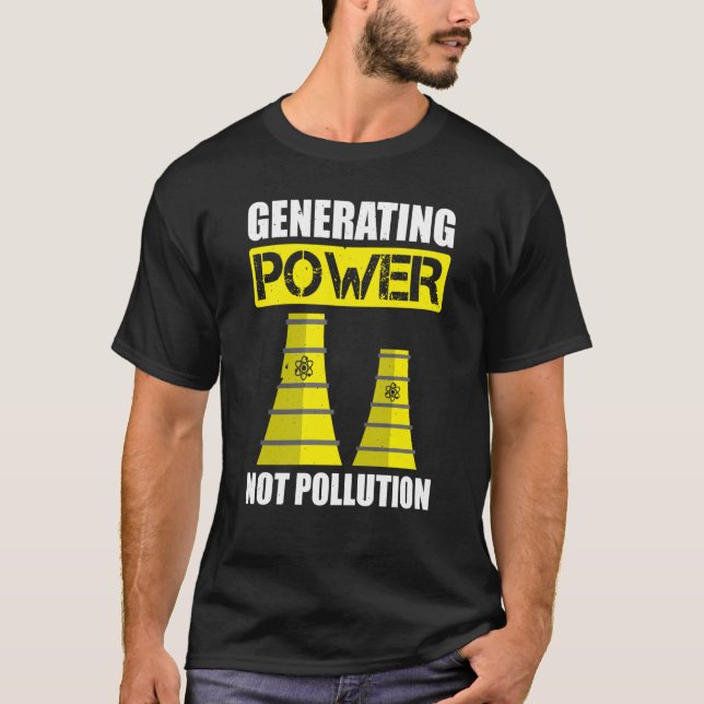 Nuclear Engineer Engineers Student Nuclear Technic T Shirt (Framsida)