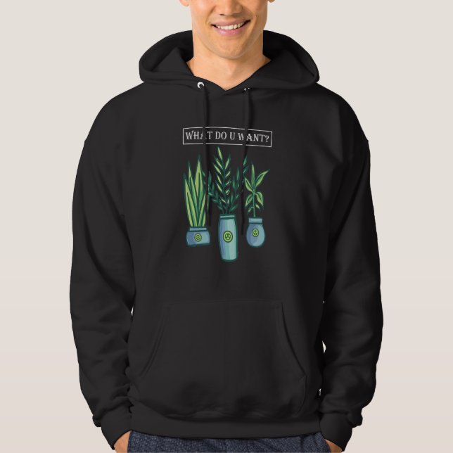 Nuclear Engineering Medicine What do you want Hoodie (Framsida)