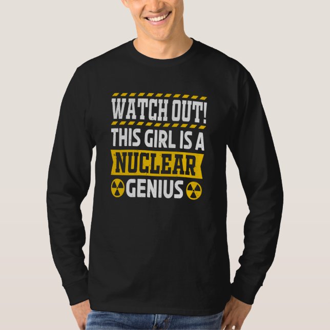 Nuclear Engineering Nuclear Energy Nuclear Enginee T Shirt (Framsida)