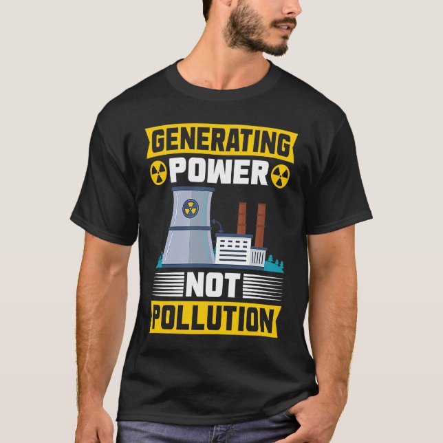 Nuclear Engineering Nuclear Energy Nuclear Enginee T Shirt (Framsida)