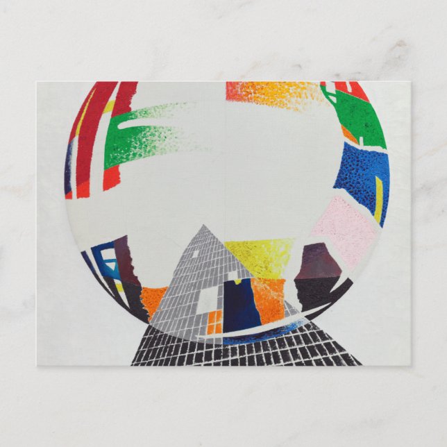 Nuclear I, CH, 1945 av Laszlo Moholy-Nagy Vykort (Framsida)